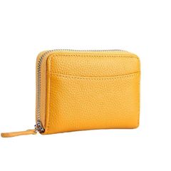 【人気商品】二つ折り財布 小さい ミニ財布 折りたたみ財布 メンズ レディース 財布 スキミング防止 小銭入れ付き みつおり財布 SEAON] 軽量 コンパクト 母の日 [SPRING ギフト イエロー