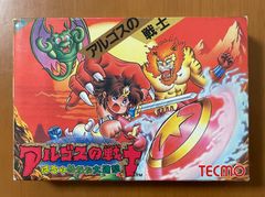 TECMO アルゴスの戦士 はちゃめちゃ大進撃　箱説付き　ファミコンソフト