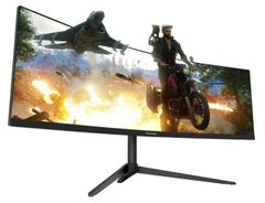 【並行輸入品】 ViewSonic VX4518 44.5インチ DQHD（32:9）超大画面曲面・165Hz・HDR・ハードウェア式低ブルーライト・HDMI/DP/Type-C対応 ゲーミングウルトラワイドモニター