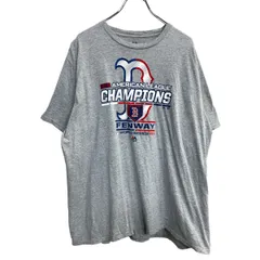 Majestic 半袖 プリント Tシャツ 2XLサイズ マジェスティック ビッグサイズ グレー 古着卸 アメリカ仕入 t2407-4164