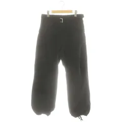 sacai 25ss Suiting Bonding 芳ばしい Pants Black 3