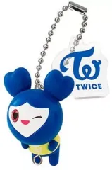 【中古】キーホルダー TZUVELY(ボールチェーンver.) 「TWICE LOVELYS つまんでつなげてますこっと でらっくす!」