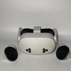 Meta Quest 3S P97 128GB VR へッドセット コントローラー 付 ゲーム 映像 中古 　 ホワイト