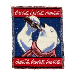 コカコーラ マルチカバー ソファカバー ヴィンテージラグ 180x123
