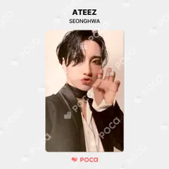ATEEZ ソンファ FEVER Part.3 Hello82 トレカ ATEEZ Zero Fever Part:3 Original Official hello82 Photocard