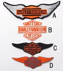 HARLEY-DAVIDSON/ハーレーダビッドソン ビンテージ オフィシャル バイクワッペン 新品 HARLEY-