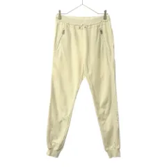 DIESEL ディーゼル スウェットパンツ XS ホワイト ウエストゴム メンズ 古着