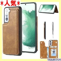 Geshh Galaxy S23/SC-51D/SCG19 財布型ケース カード収納 左右開 薄型軽量 耐久性 カバー レトロブラウン 背面ケース スタンド機能 手触りが良い 上質 スキミング防止 手帳型ケース ギャラクシーs23 ドコモ 23 薄い茶 625