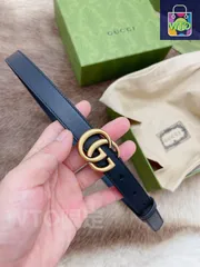 【今日特価】Gucci Double G 2.0cm 本革ベルト-1