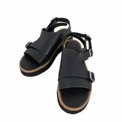 シキトウキョウ shiki tokyo Highsole Volume Sandal ハイソールボリュームレザーサンダル メンズ 表記無 - メルカリ