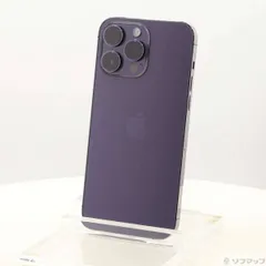 【極美品】iPhone 14Pro Max ディープパープル　98% 極美品】Apple iPhone 14 Pro Max 256GB ディープパープル Apple