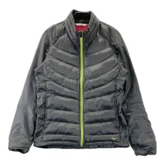 サイズ：L MIZUNO GOLF ミズノゴルフ  中綿ジャケット ブレスサーモ  グレー系 [240101452941] ゴルフウェア レディース ストスト