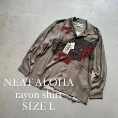 NEAT ALOHA rayon shirt 