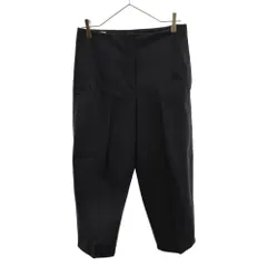 JIL SANDER (ジルサンダー) 18AW Straight-Leg Tailored Trousers ストレート クロップドパンツ ネイビー JNWM3002Aのサムネイル