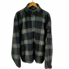ノーティカ NAUTICA チェック柄ハーフジップハイネックフリース メンズ JPN：L 