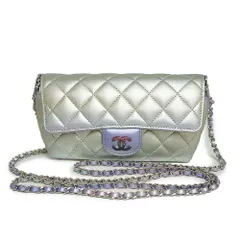 破格！新品18万CHANEL チェーン付サングラス バーガンディ ケース付き