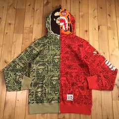 ★新品★ XL XXV CITIES CAMO ape head タイガー パーカー tiger full zip hoodie a bathing ape BAPE 25th エイプ ベイプ 迷彩