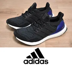 【極美品】adidas ULTRABOOST 19 トリプルブラック　24.0 New Adidas UltraBoost 19 Running Shoes Primeknit Boost