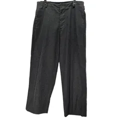 【50's】ウールウィップコード　ワークスラックス　片爪ジッパー　ギャバジン ベルト付 40s～ ビンテージ ごま塩 ギャバジン ウィップコード