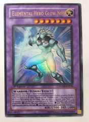 遊戯王　英語　E・HERO グロー・ネオス　ウルトラ　1st　STON-EN036