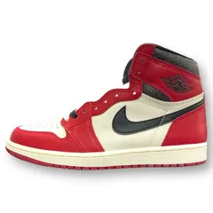 新品 国内正規 NIKE AIR JORDAN 1 RETRO HIGH OG CHICAGO LOST & FOUND ナイキ エアジョーダン 1 ハイ シカゴ ロストファウンド スニーカー DZ5485-612 27cm   64087Aのサムネイル
