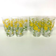 M0622S🌻昭和レトロ ガラスコップ 東洋ガラス株式会社 TOYO GALASSWARE MADE IN JAPAN 日本製