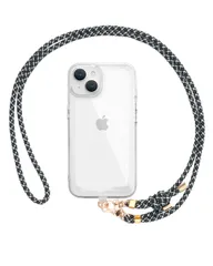 [wizu] スマホショルダー スマホストラップ ショルダーストラップ 首掛けストラップ 長さ調整可能 ネックストラップ 肩掛け 斜め掛け ストラップ ストラップホルダー 落下防止 軽量 ブラック × グリーン (ウィズユー) [ブラック/グリーン]