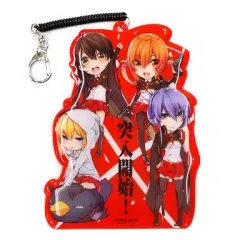 【中古】財布・パスケース(キャラクター) [単品] 白金正宗＆和泉天国＆村雨伏姫＆石神虎鉄 デカパスケース 「PS Vitaソフト クロガネ回姫譚-閃夜一夜- 限定版」 同梱特典