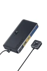 新品 Anker KVM Switch (4K For デスクトップPC & ノートPC) 11-in-1 切替器100W USB PD対応 4K 60Hz HDMIポート 5Gbps高速データ転送 USB-Cポート USB-Aポート搭載 ワンクリックで2台