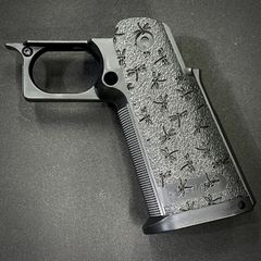 東京マルイ純正 ステップリング/刻印加工 ハイキャパグリップ Hi-Capa 4.3/5.1/ゴールドマッチ レーザー刻印 【トンボ】【肉球】