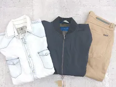 ◇ ZARA ザラ まとめ 3点 サイズS&38 シャツ ジャケット パンツ レディース  【1002800861125】