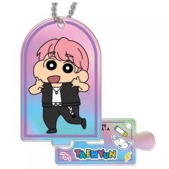 [중고] 열쇠 고리 태현 [TOMORROW X TOGETHER × 크레용 신짱 스탠드 미니 아크릴 열쇠 고리 오로라 TYPE]