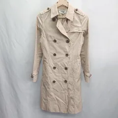 ◇ ⊇◎ NATURAL BEAUTY BASIC 長袖 トレンチコート サイズM ベージュ レディース E  【1501160007834】