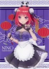 【中古】紙製品 中野二乃 ブラインドコレクションシート 「きゃらっとくじ 五等分の花嫁∬～あつあつ!!中華料理店～」 L賞