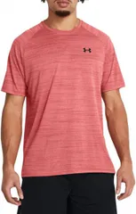 【送料無料】 アンダーアーマー メンズ シャツ トップス Under Armour Men's Tech 2.0 Short Sleeve T-Shirt Red Solstice/Black Tiger Tech