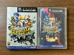 《GC スターフォックスアドベンチャー ゲームキューブ》GAMECUBE 任天堂 箱・ケース・取説付き 動作未確認 現状品