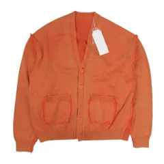 UNUSED アンユーズド US2437-C003S2 COTTON KNIT CARDIGAN コットン ニット カーディガン オレンジ系 2【美品】【中古】のサムネイル