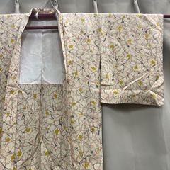 【特価】逸品 美品  正絹 道行コート 羽織 女性 婦人 レディース 着物 訪問着 和装 和装小物 和服 着物 BA100732