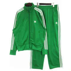 アディダス adidas セットアップ FIREBIRD TRACKTOP GREEN ファイアーバード トラック トップ パンツ ジャージ スリーストライプス 緑 グリーン XL 2XL