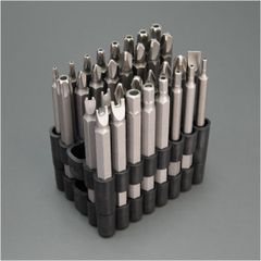 セキュリティビットセット 75mm 防犯ネジ用 32本セット