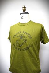 ◆Vintage　USマリンコープロゴ　　Tシャツ　アメリカ製　未使用新品　XL&L