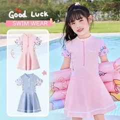 キッズ 水着 女の子 ワンピース ワンピース水着 幼稚園 保育園 小学校 水泳教室 水着 子供 ハイネックショートパンツ スイミング プール 海 花柄 フリル チュール 100 110 120 130