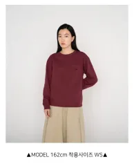 ノーススペースパープルラベル 7oz ロング スリーブ ポケット Tシャツ