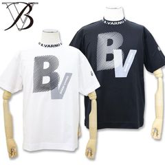 バーニヴァーノ 天竺 ロゴ プリント Tシャツ 3Lサイズ ホワイト ブラック BARNI VARNO BSS-OTH5229 春夏 25SS