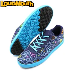 Loudmouth ラウドマウス LM-GS0005 スパイクレス ゴルフシューズ　Jolly Roger×Blue（026）ジョリーロジャー×ブルー  【メンズ/レディース】のサムネイル