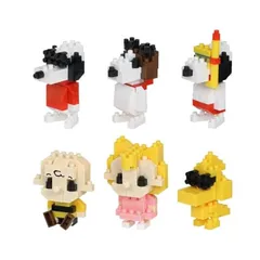 KAWADA　スヌーピー　PEANUTS　ナノブロック　ミニナノ ピーナッツvol.3 　 NBMC-39　全6種類中１点　ランダム