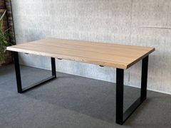 ダイニングテーブル　180×90 アイアン脚