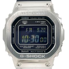 【CASIO】カシオ Gショック GMW-B5000-1 腕時計 SS/ラバー メンズ デジタル タフソーラー 耐衝撃構造