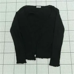 ◇ Θ SeaRoomlynn シールーム リン 長袖 カーディガン サイズFREE ブラック系 レディース E  【1508270013908】