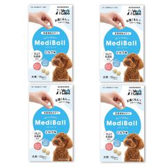 MEDIBALL メディボール ミルク味 犬用 15個入 ×4袋
